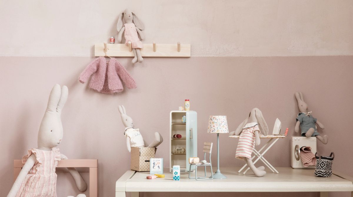 Souris Maileg et peluche