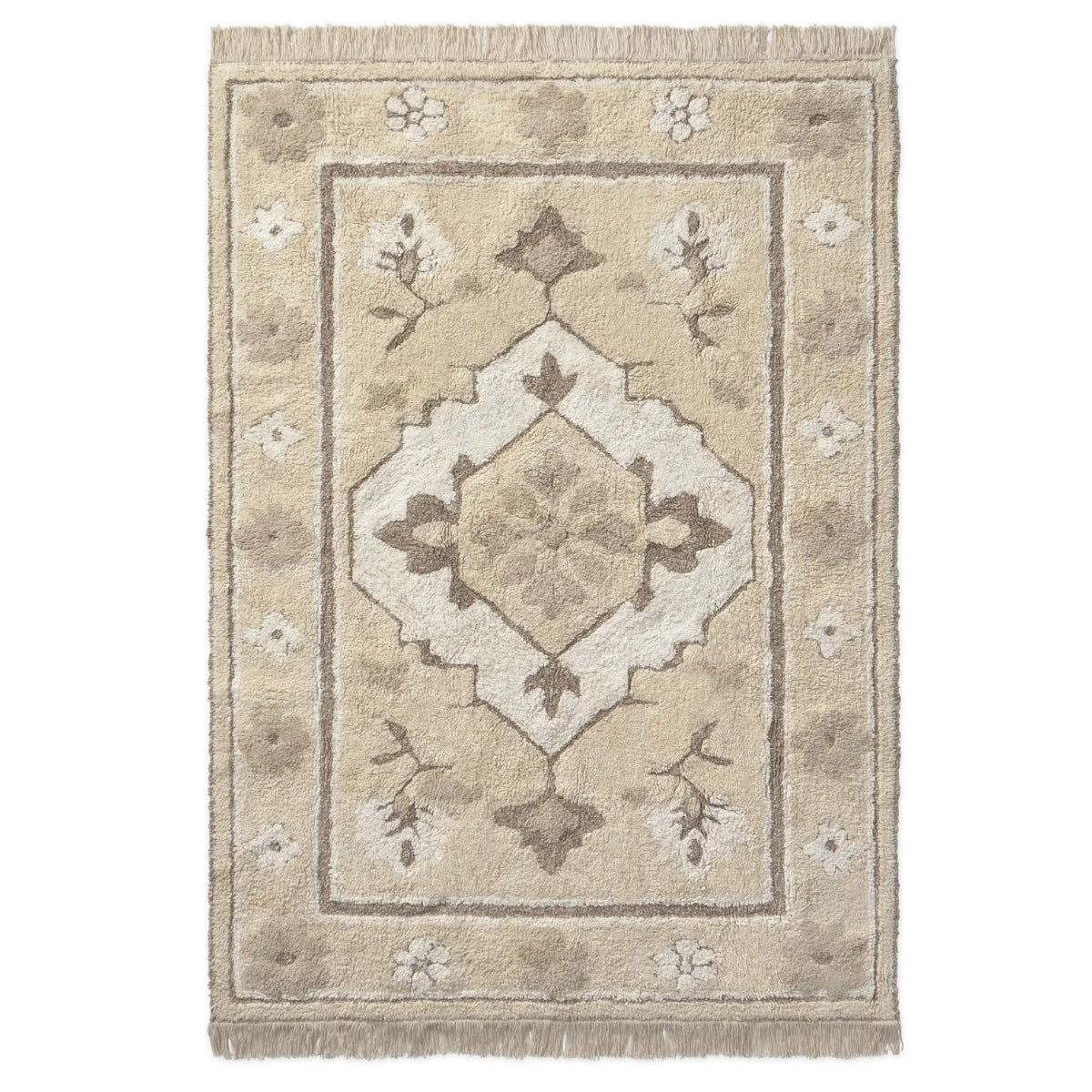 Alfombra lavable persa natural 120 x 160 Cm