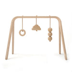 Set d'Éveil Complet : Tapis TAMI Orage + Arche NAHO & Jouets en Bois CHARLIE CRANE