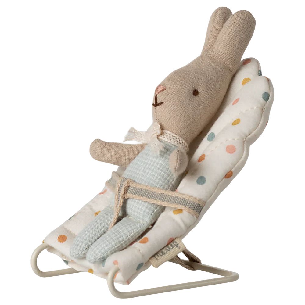 Transat Bébé Souris, My - Pois Multicolores MAILEG
