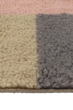 LORENA CANALS - Tapis De Couloir En Laine Chroma Rose - Poudré 80 x 230 Cm
