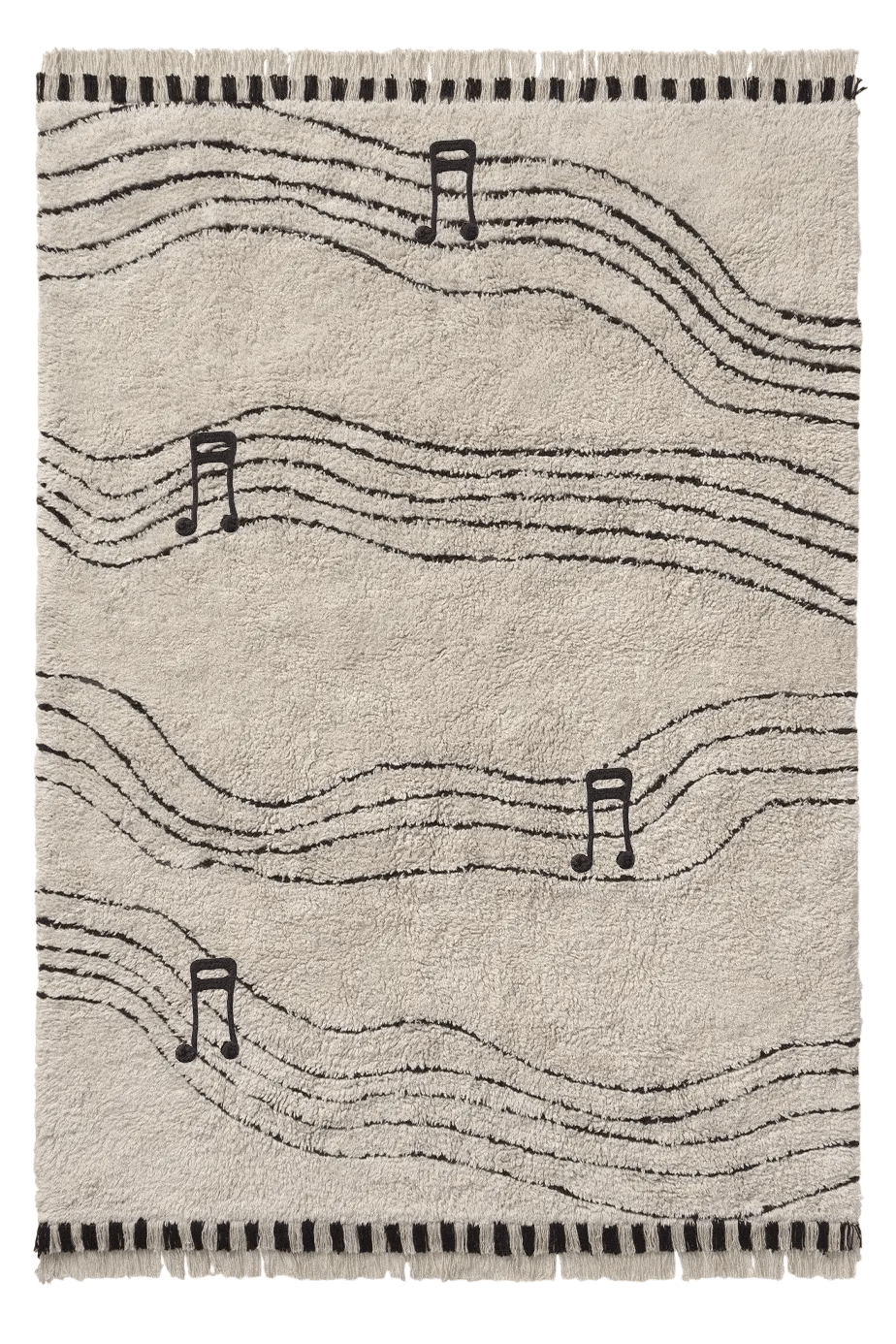 Tapete de juego lavable Notas 170 x 240 Cm
