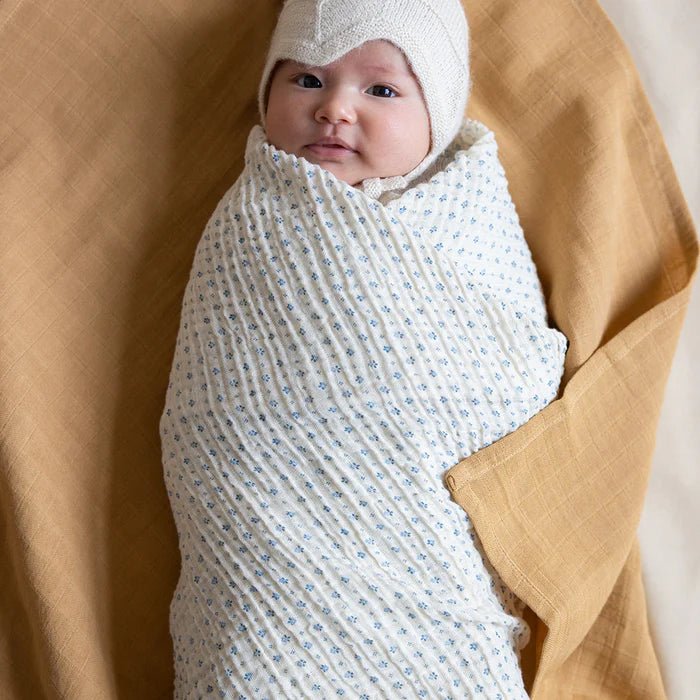 CAM CAM - Couverture Bébé En Mousseline - Gots - Capri
