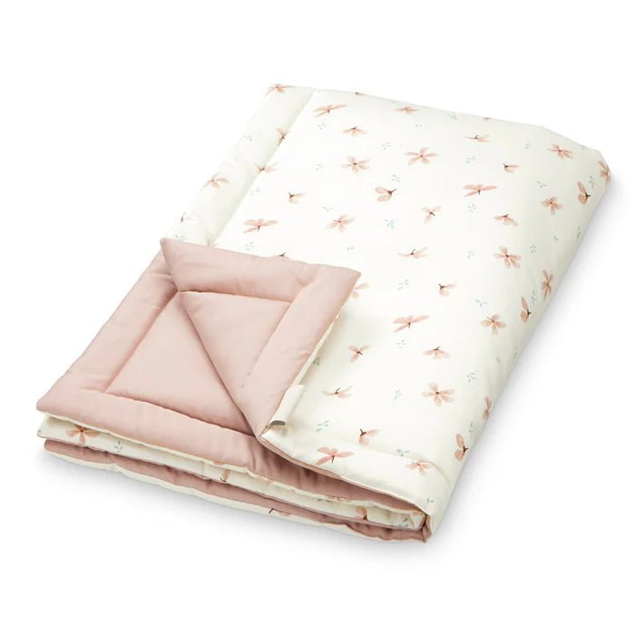 CAM CAM - Couverture Douce - Ocs Windflower Crème