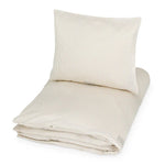 CAM CAM - Literie, Simple, 140 x 200 Cm - Gots Classic Rayures Camel