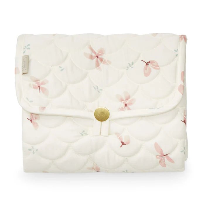 CAM CAM - Matelas À Langer Matelassé - Ocs Windflower Crème