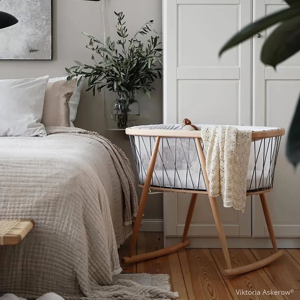 CHARLIE CRANE - Berceau Kumi / Cocon Mesh / Lacets Black & White / Matelas Mousse
