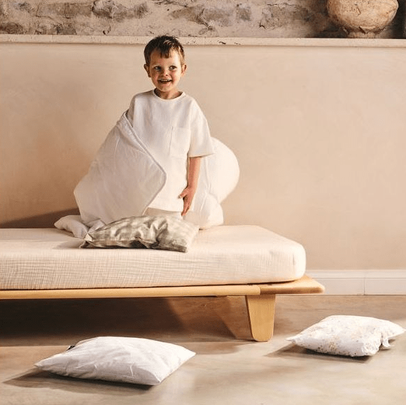 CHARLIE CRANE - Duo Couette & Oreiller Doli 120x180cm - Milk