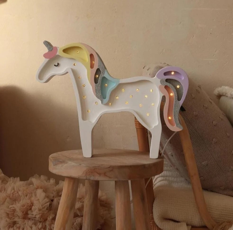 Nachtlicht Little Lights - Einhorn | Magischer Regenbogen