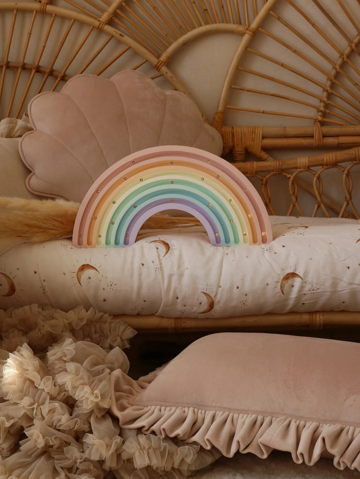 Nachtlicht Little Lights - Regenbogen | Pastell
