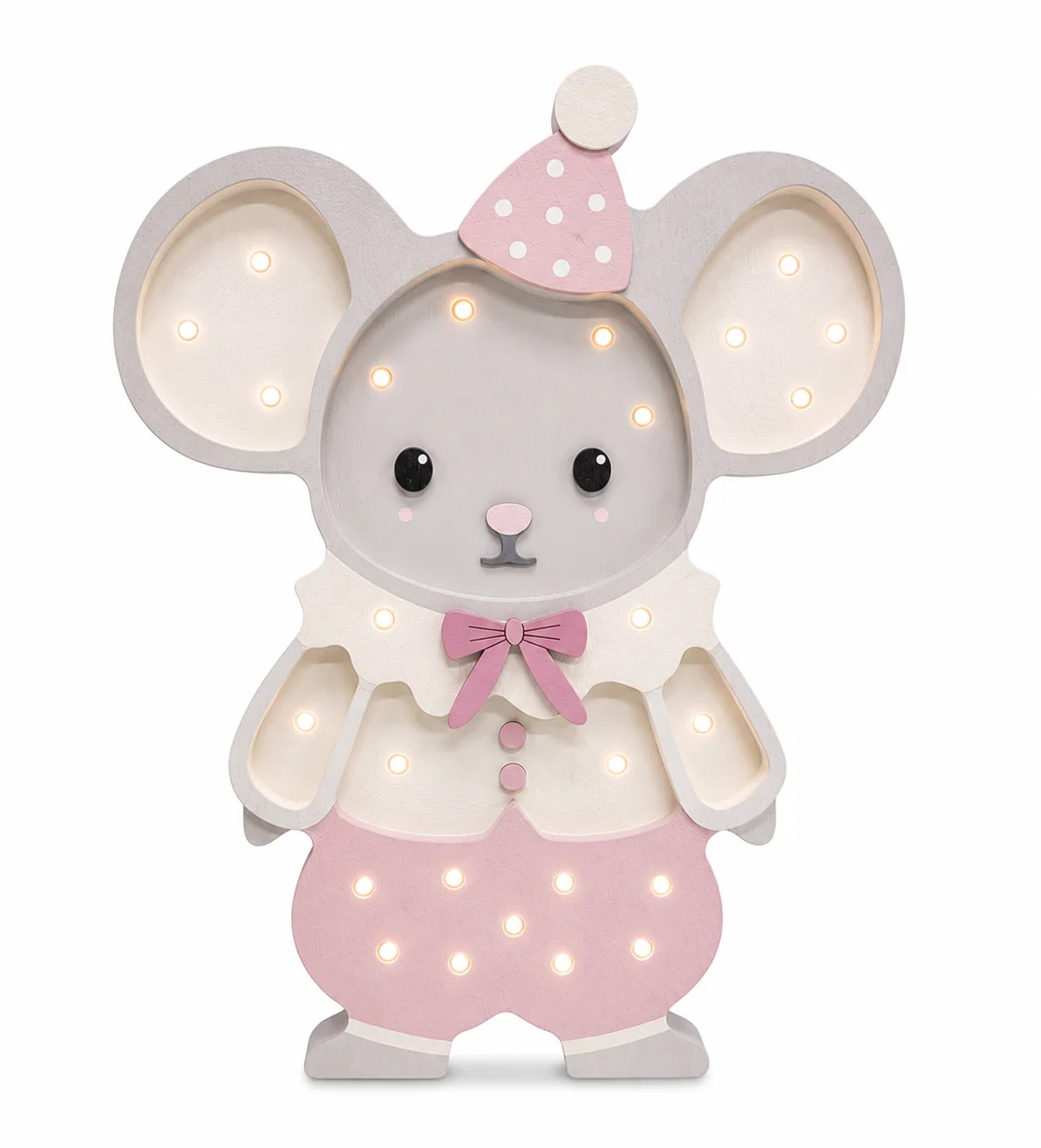 Nachtlicht Little Lights - Maus | Rosa