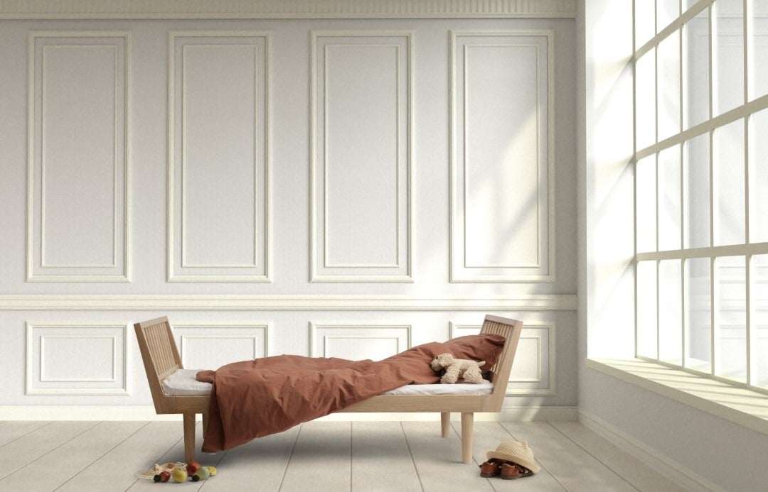 KAS COPENHAGEN - Lit Eli - Kas Copenhagen - 90 X 200 Cm - Chêne Fumé