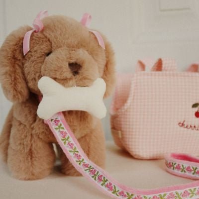KONGES SLØJD - Chiot Maude À Carreaux Rose