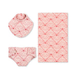 KONGES SLØJD - Ensemble De Chambre De Poupée - Rose Dentelle