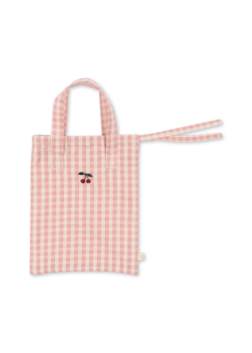 KONGES SLØJD - Literie De Poupée - Carreaux Rose Poudre