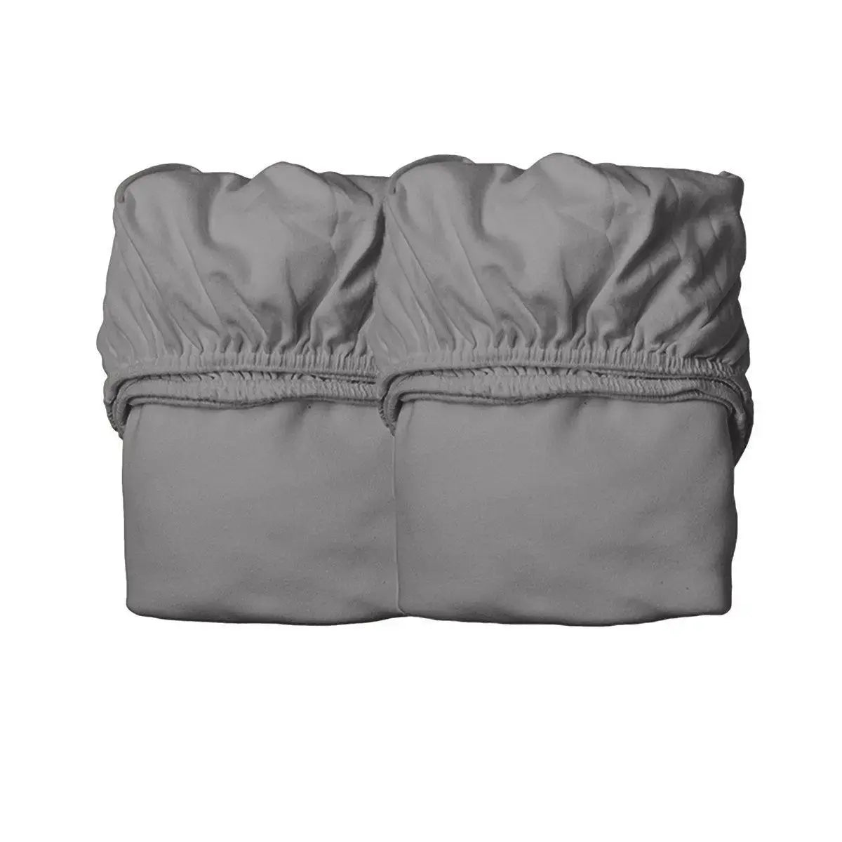 LEANDER - Lit Bébé Luna, 140x70 Cm, Gris/chêne
