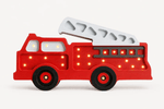 LITTLE LIGHTS-Veilleuse Little Lights - Camion de Pompiers | Rouge