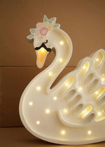 LITTLE LIGHTS-Veilleuse Little Lights - Cygne | Blanc Fleur du Lac