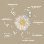 LITTLE LIGHTS-Veilleuse Little Lights - Marguerite | Blanc