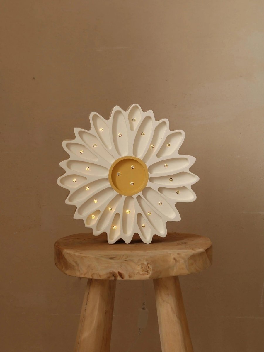 LITTLE LIGHTS-Veilleuse Little Lights - Marguerite | Blanc
