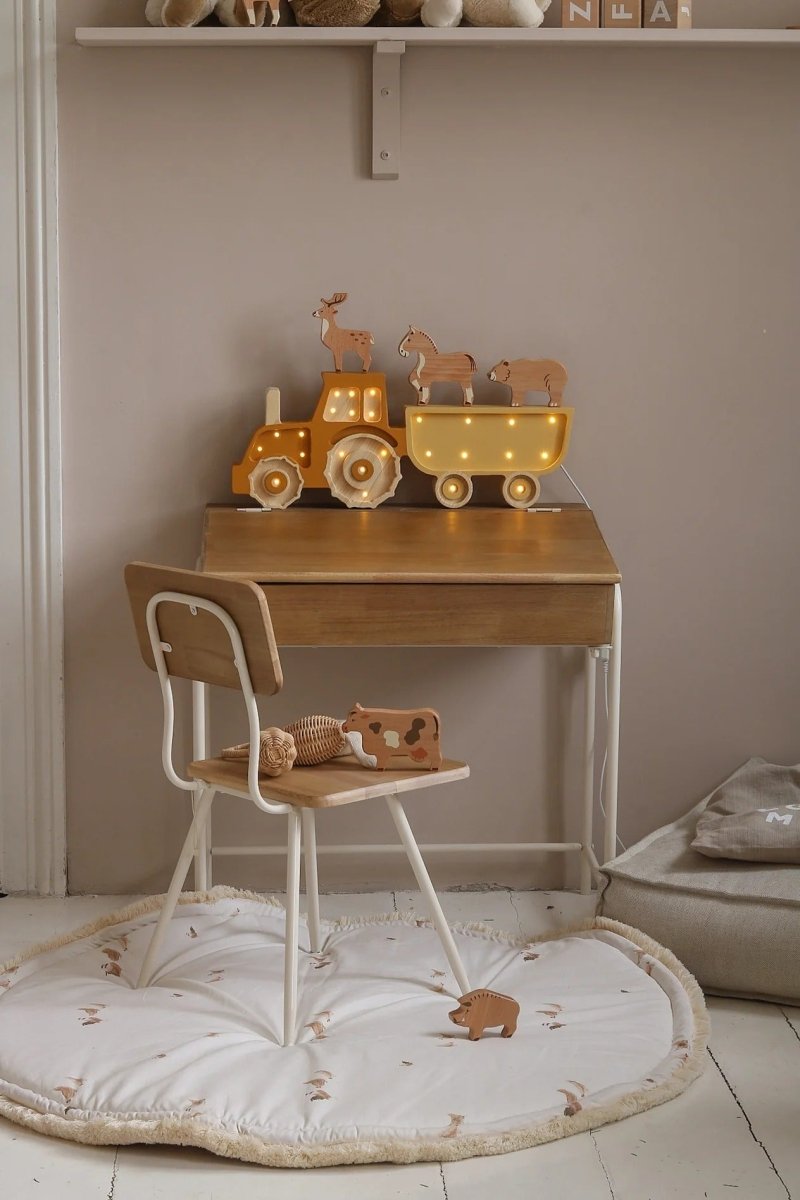 LITTLE LIGHTS-Veilleuse Little Lights - Tracteur | Moutarde