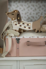 LITTLE LIGHTS-Veilleuse Mini Little Lights - Chiot Teckel | Cœur Chocolat