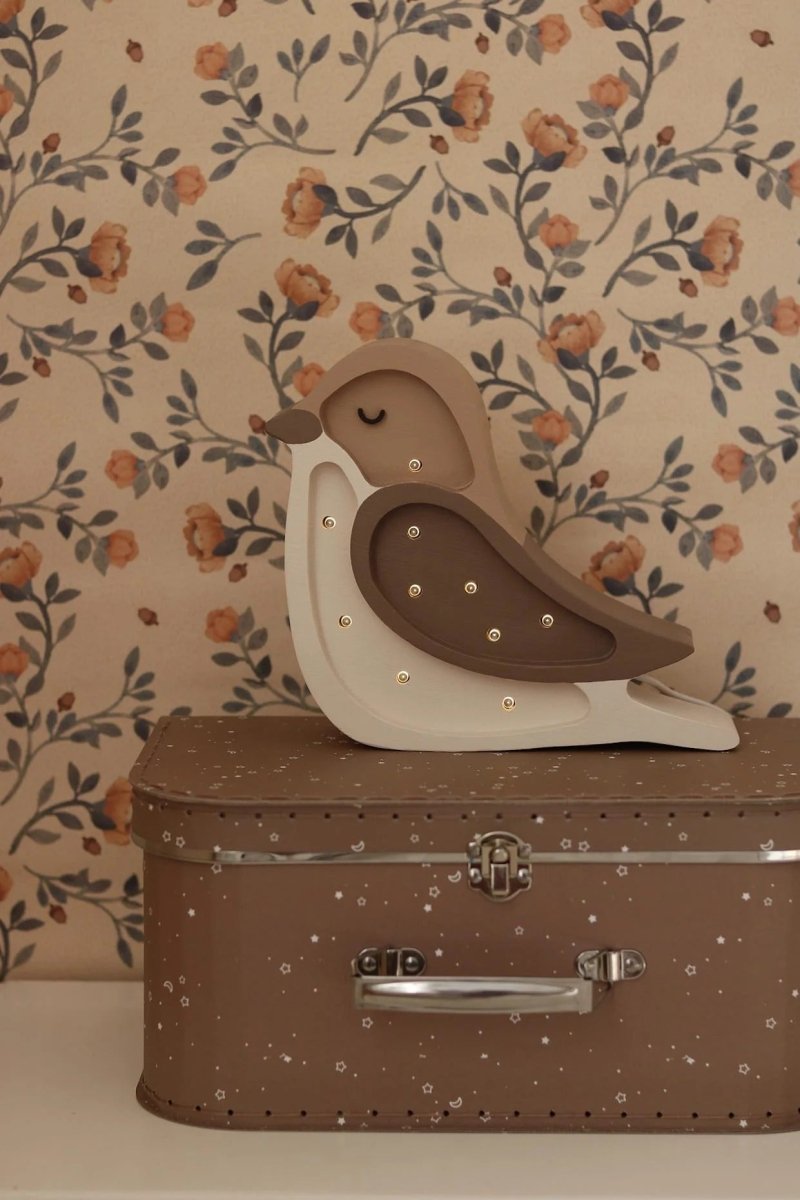 LITTLE LIGHTS-Veilleuse Mini Little Lights - Oiseau | Beige Café