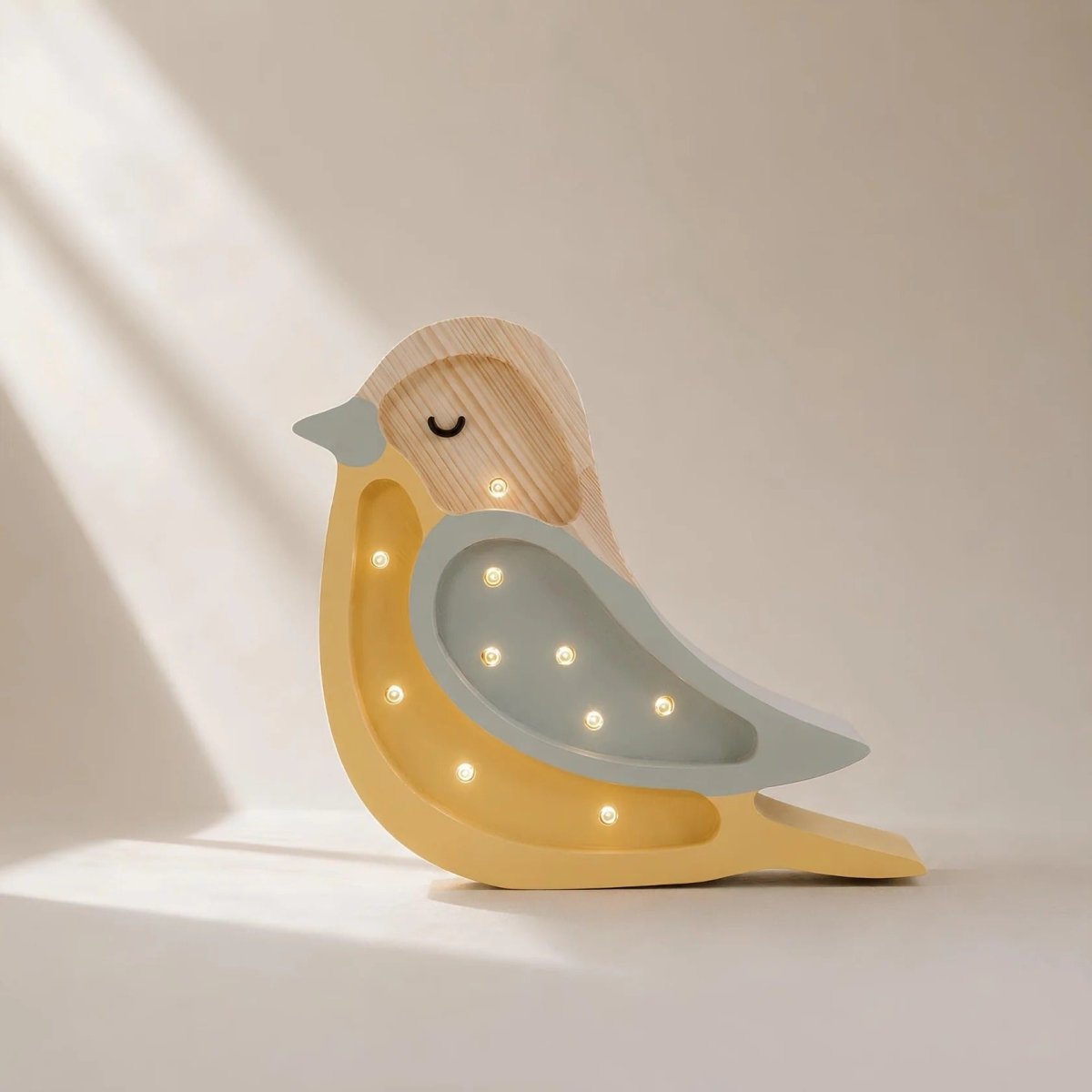 LITTLE LIGHTS-Veilleuse Mini Little Lights - Oiseau | Kaki Moutarde