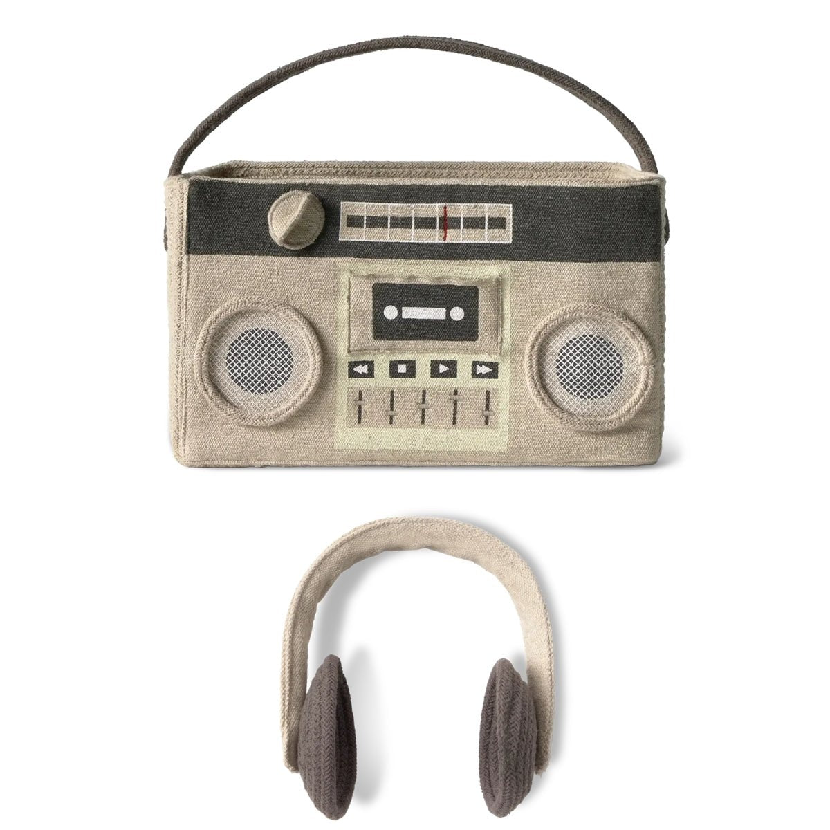 LORENA CANALS-Boombox Panier 35 x 20 x 21 Cm