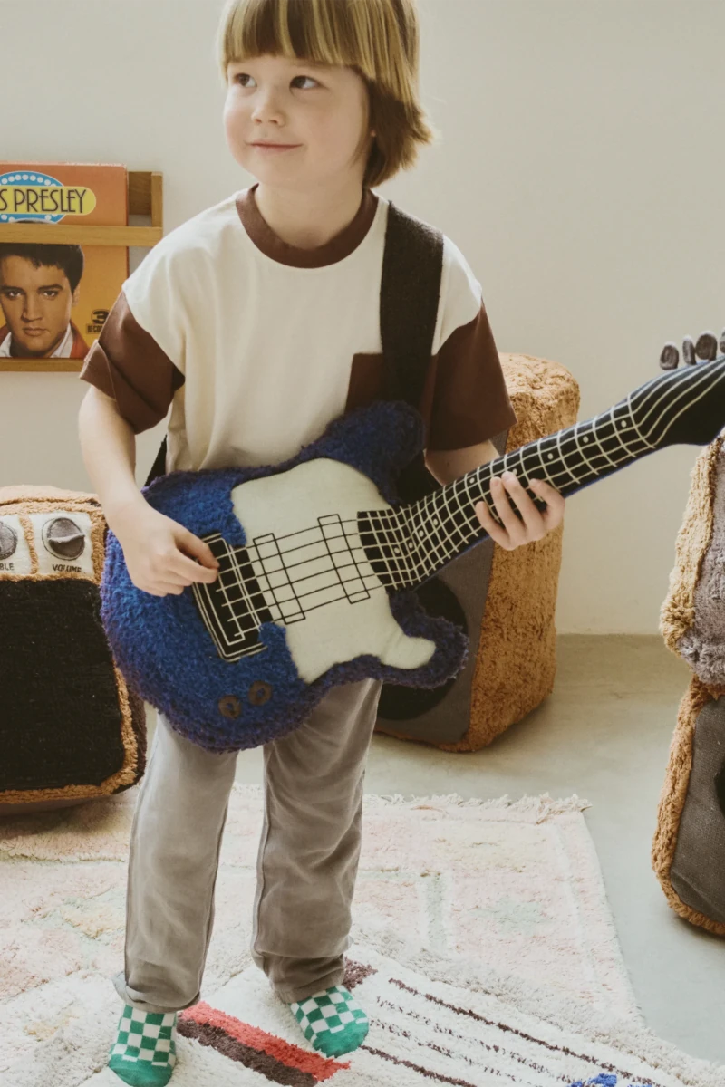 LORENA CANALS-Coussin Electric Guitar 30 x 70 Cm