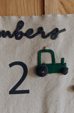 LORENA CANALS - Décoration Murale à Suspendre - Numéros de Ferme