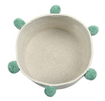 LORENA CANALS - Panier de Rangement Bubbly Naturel - Vert