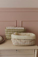 LORENA CANALS - Panier Matelassé Matcha