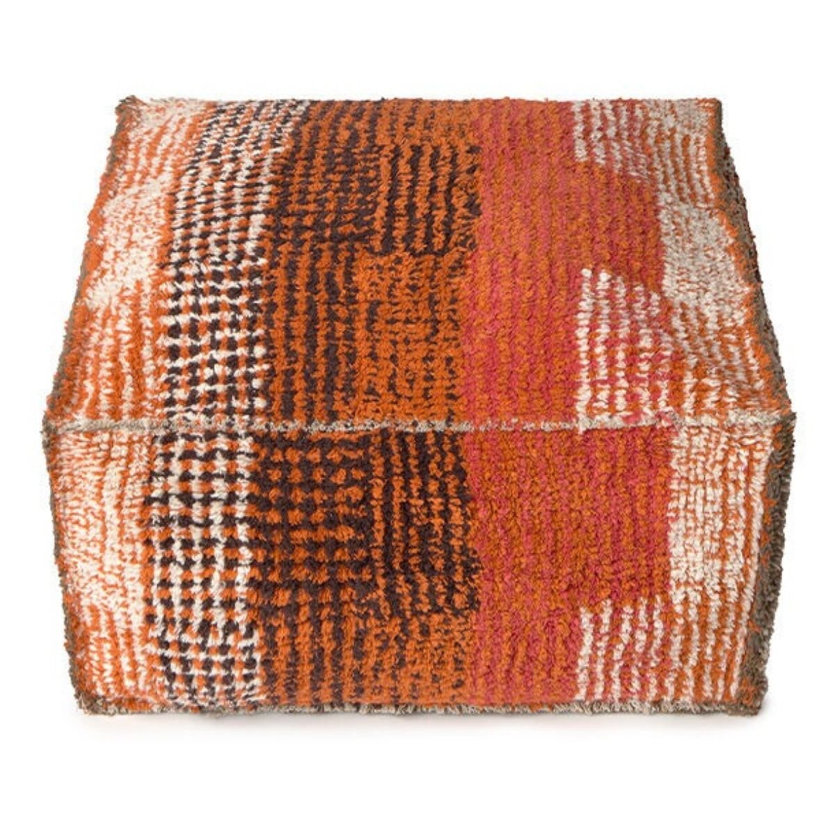 LORENA CANALS - Pouf City Réversible Maple Red