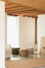 LORENA CANALS - Pouf Tissé Main Ocre