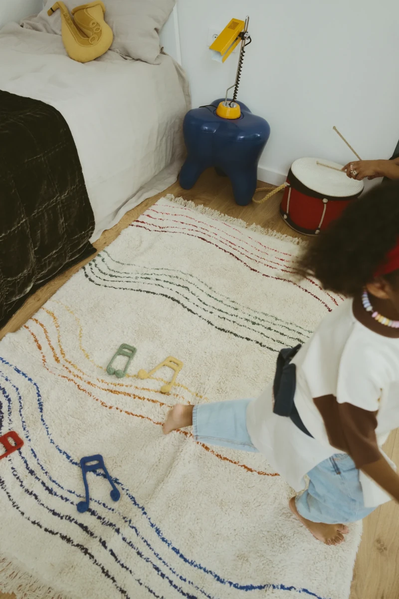 LORENA CANALS-Tapis De Jeu Lavable Color Notes 170 x 240 Cm