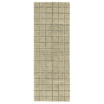LORENA CANALS - Tapis De Passage En Laine Mosaïque Moss 80 X 230 Cm