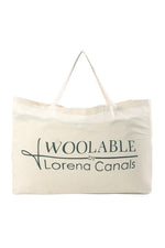 LORENA CANALS - Tapis en Laine Lavable Chia Noir 170 X 240 cm