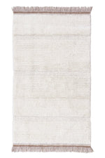 LORENA CANALS - Tapis en Laine Lavable Steppe Blanc - 5 Tailles Disponibles