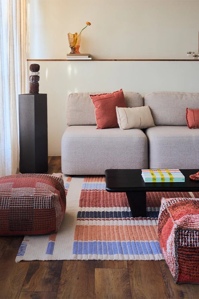 LORENA CANALS - Tapis Handloom Columns Multi Color 170 X 240 Cm
