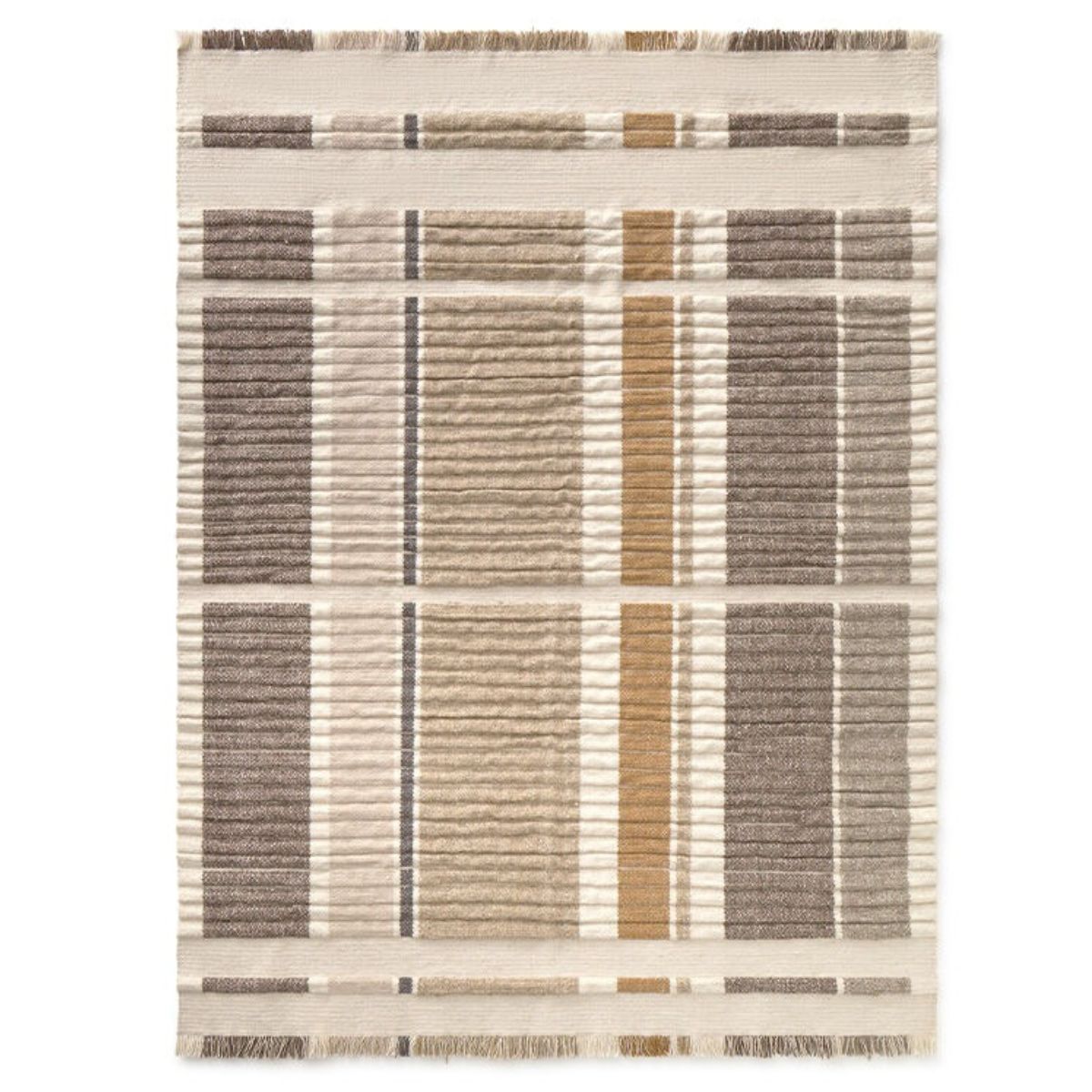 LORENA CANALS - Tapis Handloom Columns Natural 200 X 300 Cm