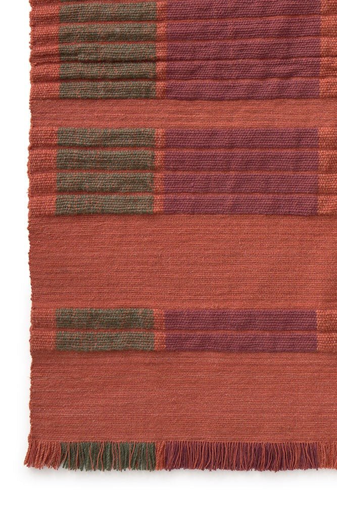 LORENA CANALS - Tapis Handloom Columns Sienna 170 X 240 Cm