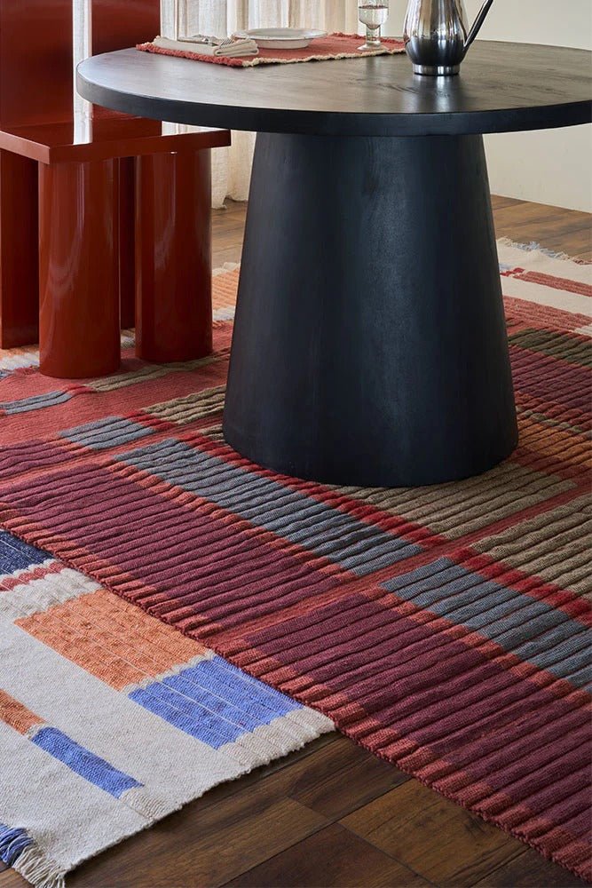 LORENA CANALS - Tapis Handloom Columns Sienna 250 X 350 Cm
