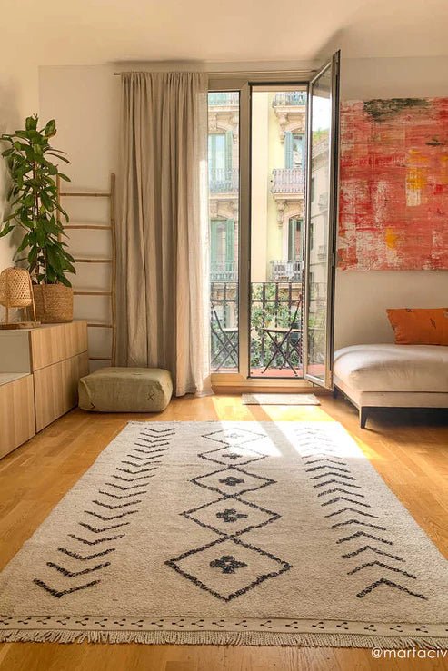 LORENA CANALS - Tapis Lavable Bereber Losanges 200 x 300 cm