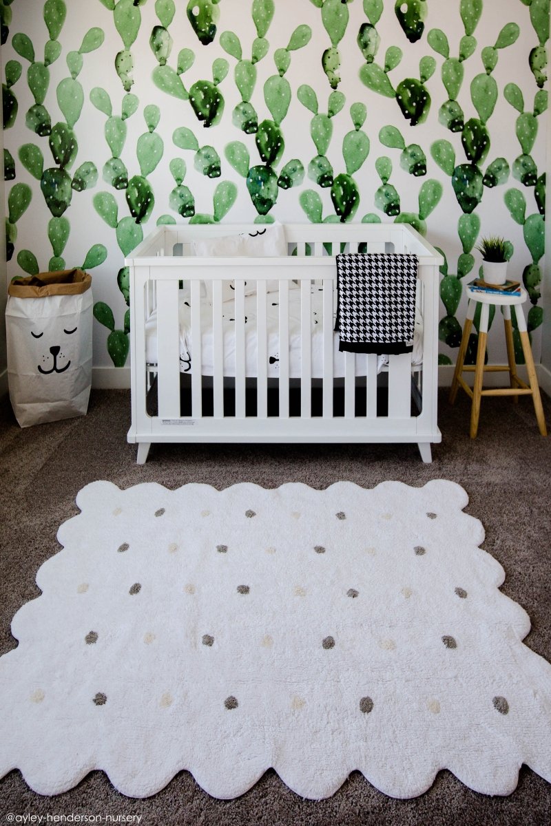 LORENA CANALS - Tapis Lavable Biscuit Blanc 120 X 160 cm