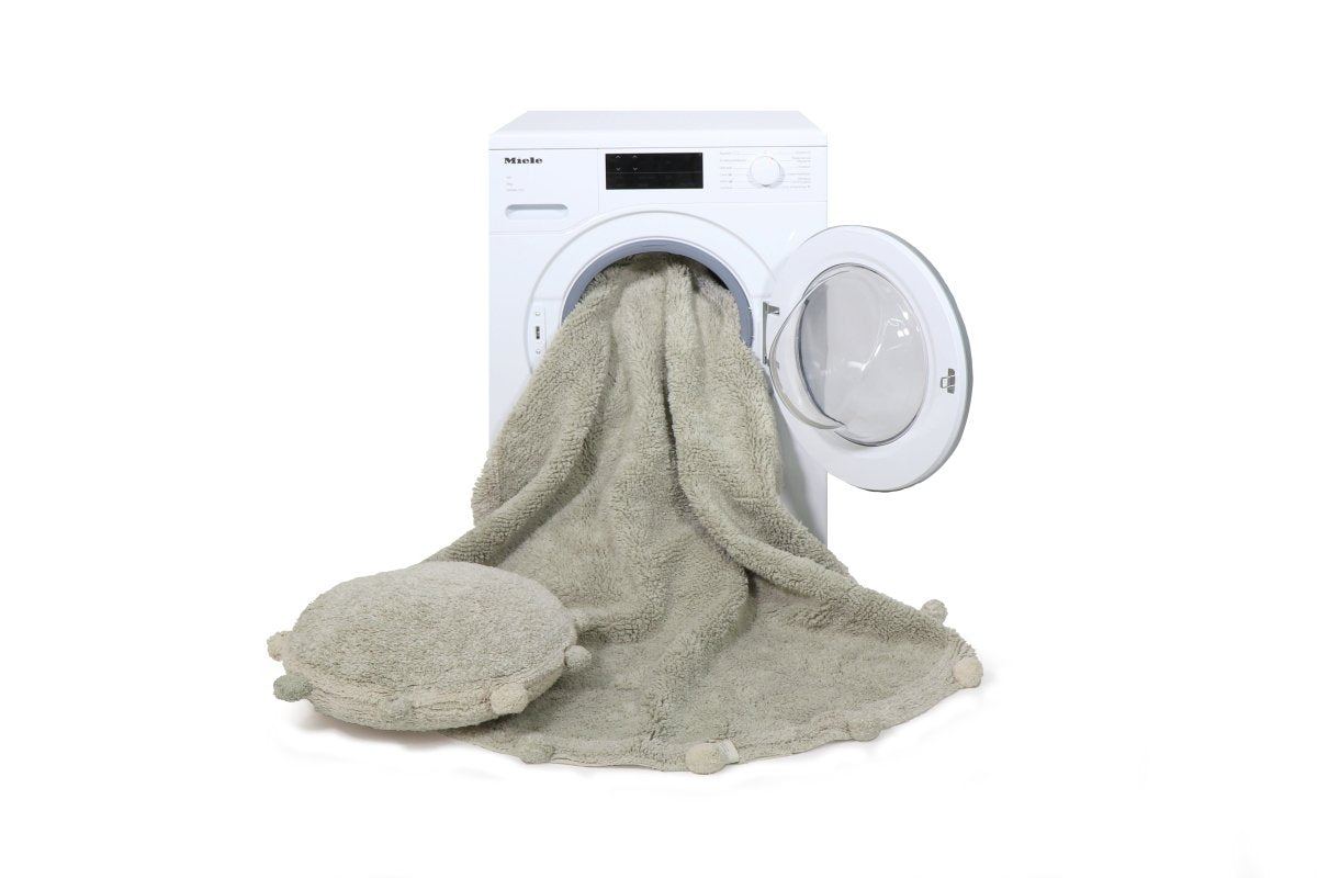 LORENA CANALS - Tapis Lavable Bubbly Olive 120 x 120 Cm