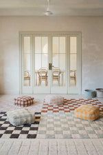 LORENA CANALS - Tapis Lavable "Kitchen Tiles" Bleu Sauge 90 x 130 cm