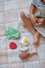 LORENA CANALS - Tapis Lavable "Kitchen Tiles" Rose 140 x 200 cm