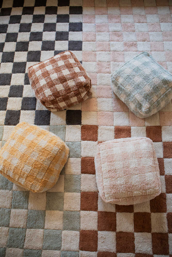 LORENA CANALS - Tapis Lavable "Kitchen Tiles" Rose 200 x 300 cm