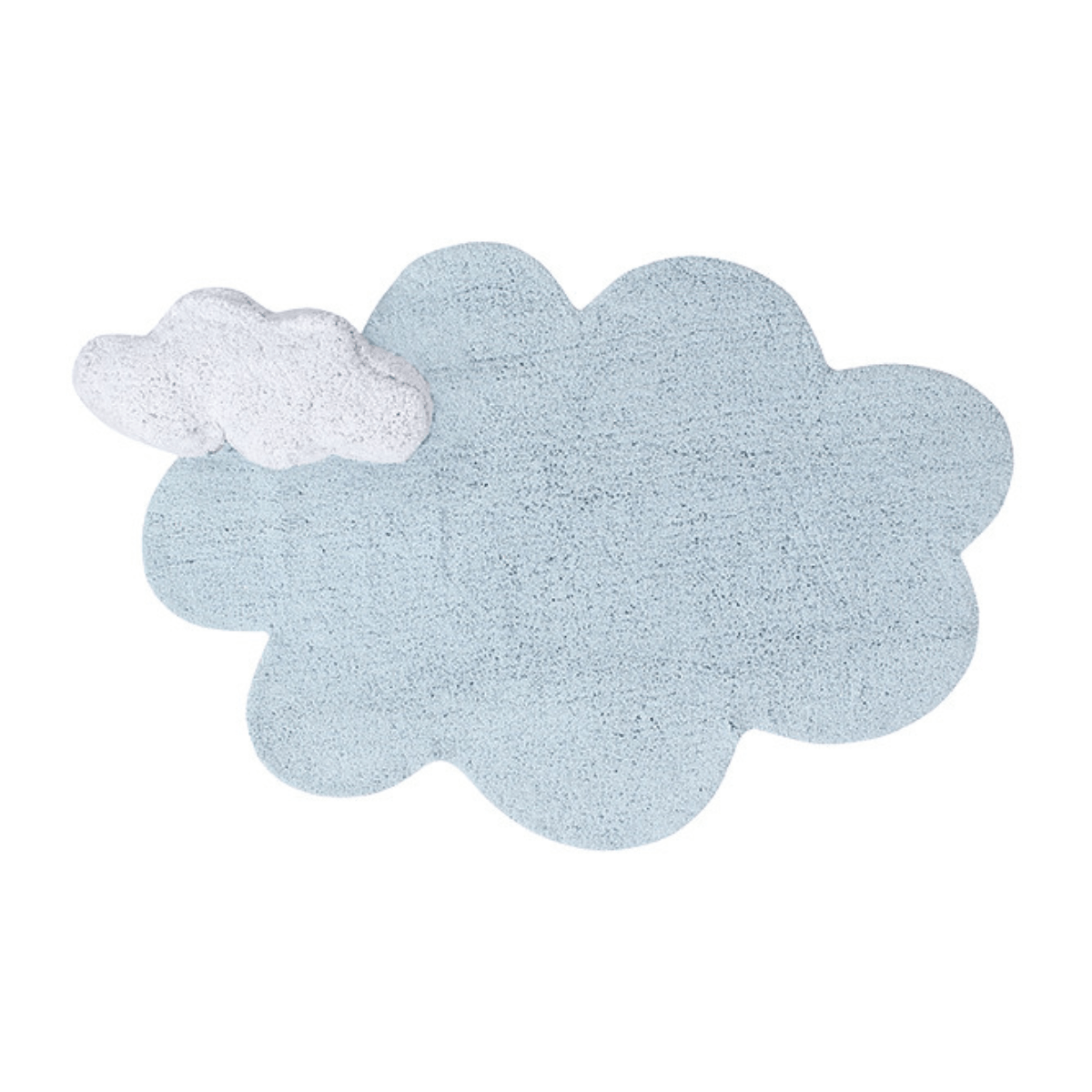 LORENA CANALS - Tapis Lavable Puffy Dream Bleu 170 x 110 Cm